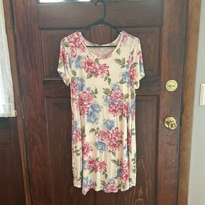 Boutique Mid Length Cotton Dress